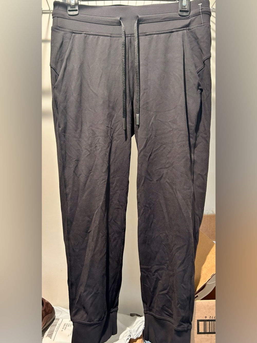 Lululemon Women’s Ready to Rulu cropped/capris joggers Black Drawstring 8 - Picture 3 of 7